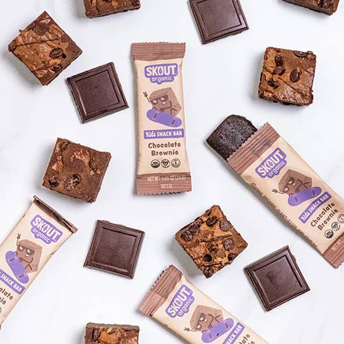 Skout Organic Chocolate Brownie Kids Snack Bar | Plant-Based
