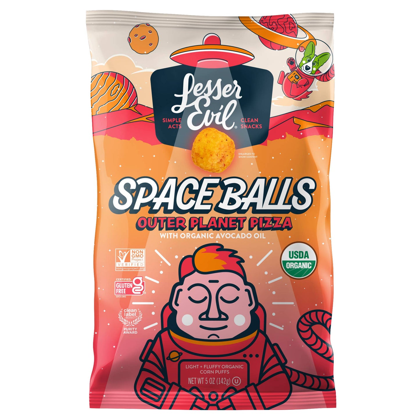 Space Balls, Outer Planet Pizza 5 oz