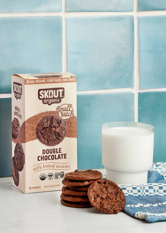 Skout Organic Double Chocolate Soft Baked Cookies