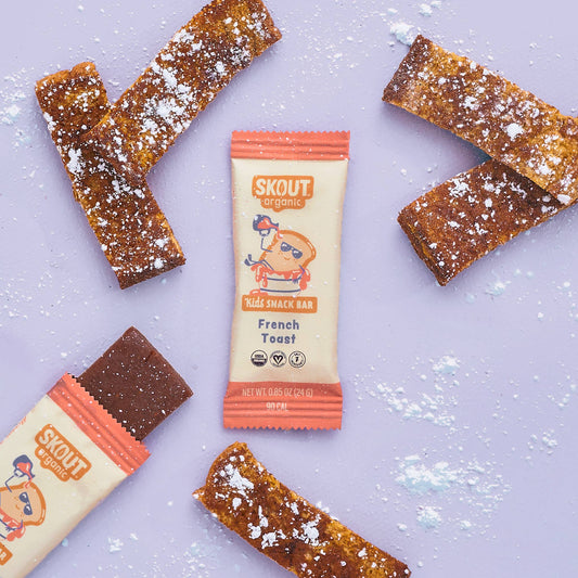 Skout Organic French Toast Kids Snack Bar | Plant-Based