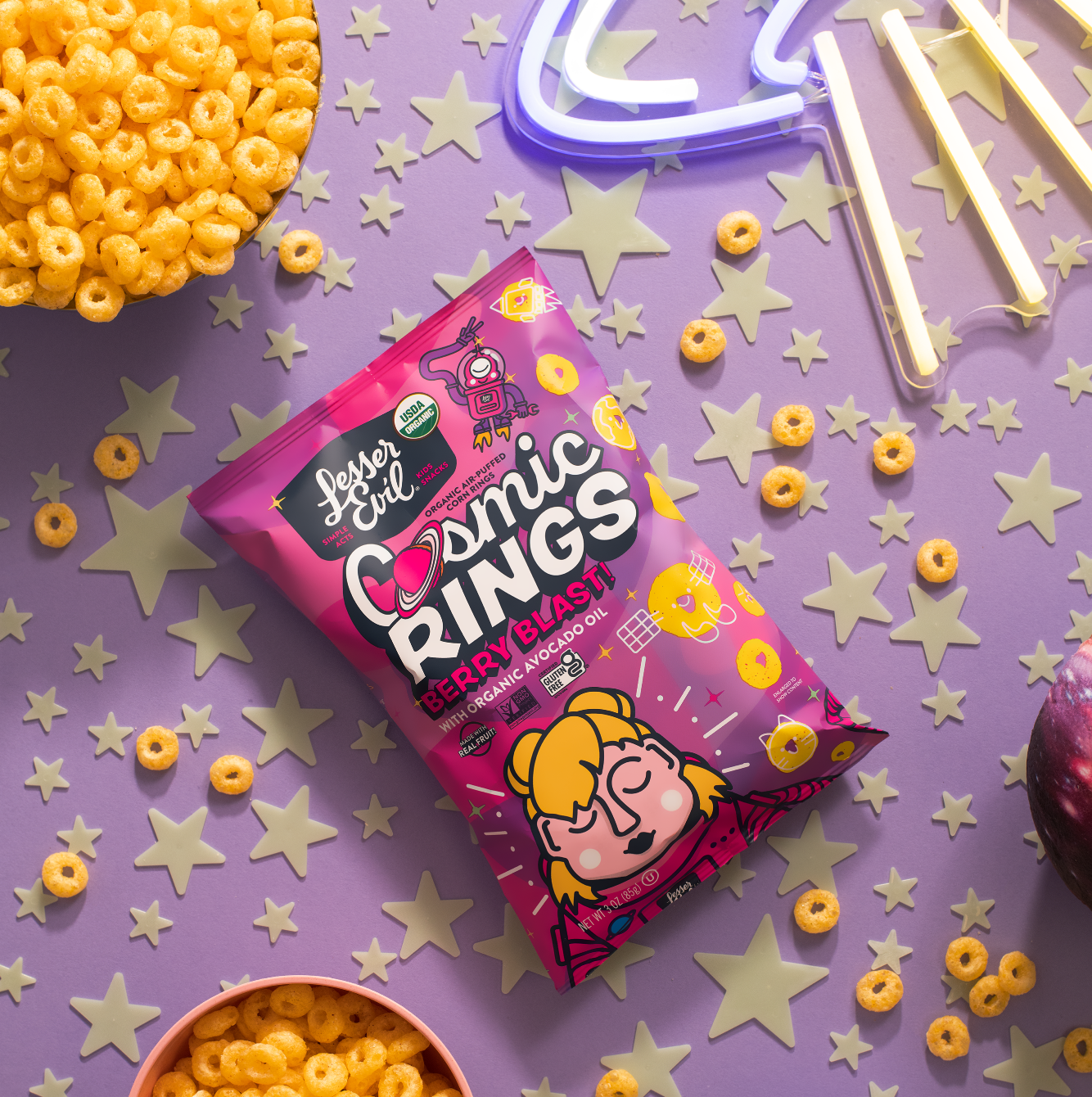 Cosmic Rings, Berry Blast, 3 oz