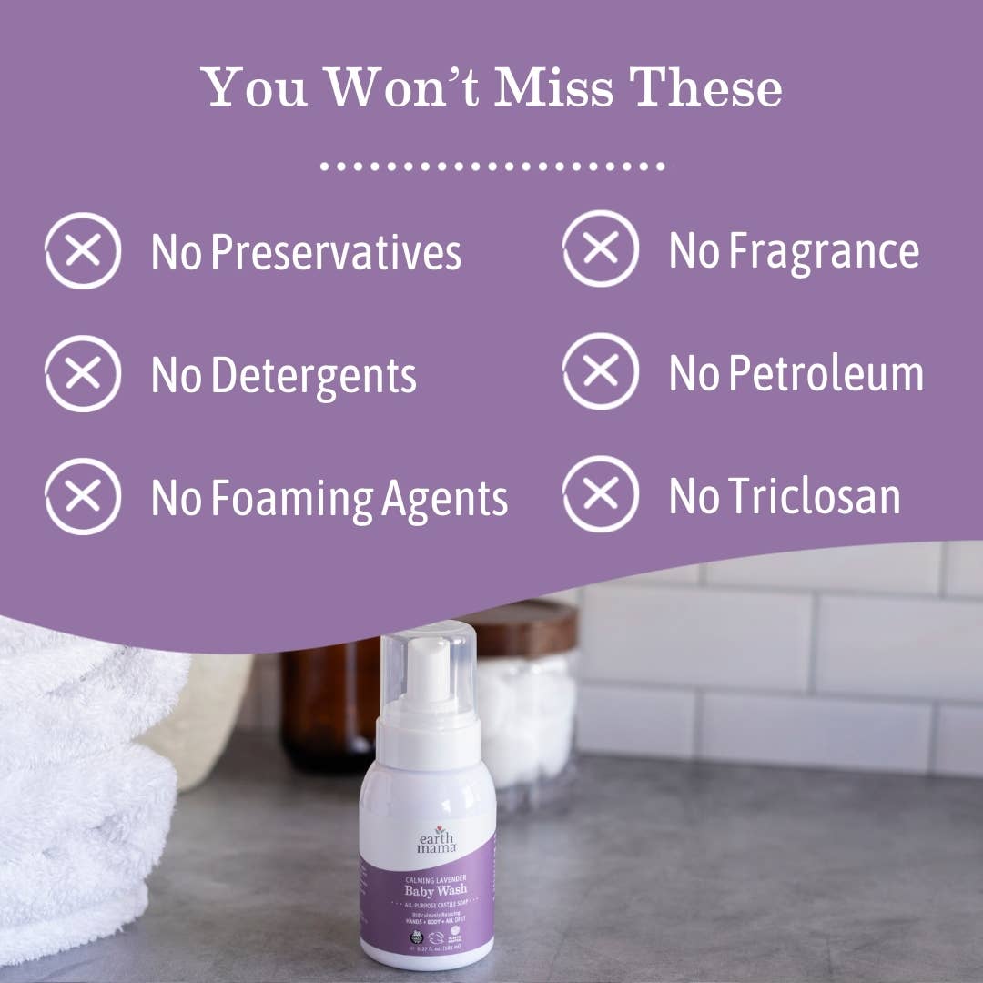 Calming Lavender Castile Baby Wash