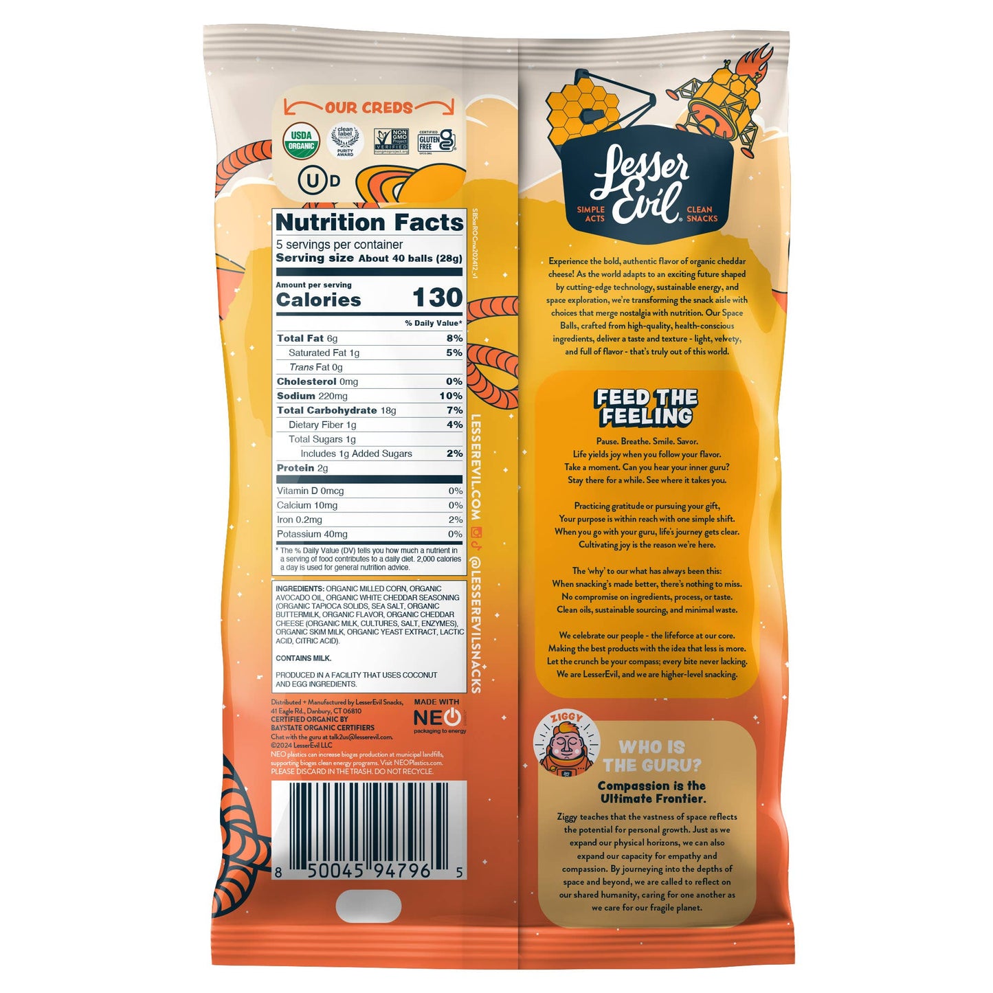 Space Balls, Real Cheese 5oz