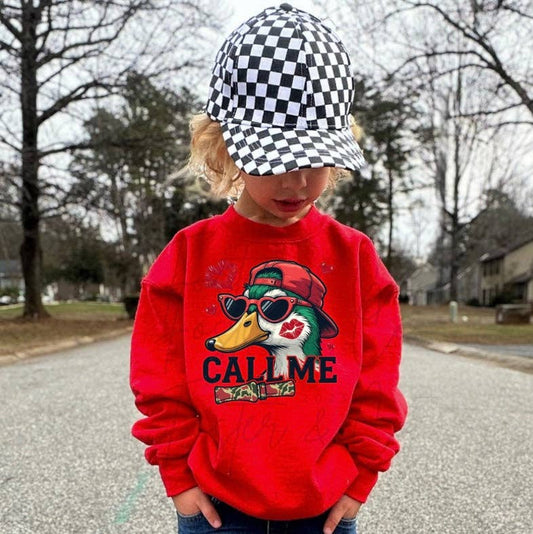Call Me | Graphic Sweatshirt