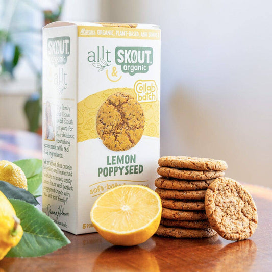 Skout Organic Lemon Poppyseed Soft Baked Cookies