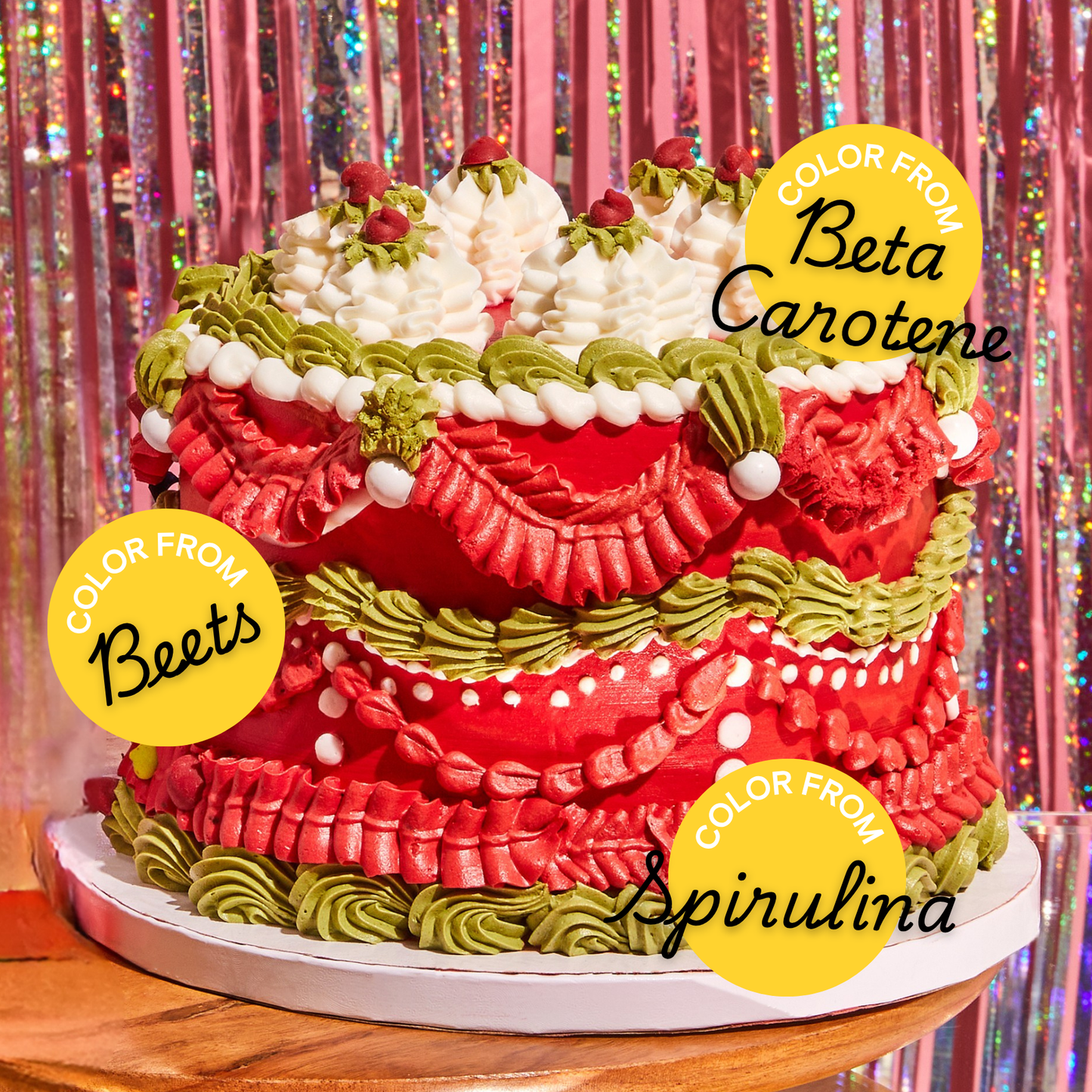 Plant-Based Food Colors - Holiday Colors