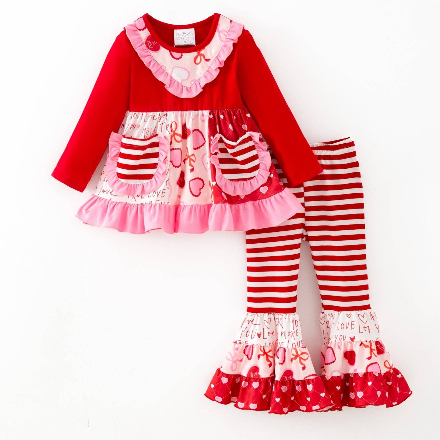 Cupid's Little Helper Bell Bottom Set