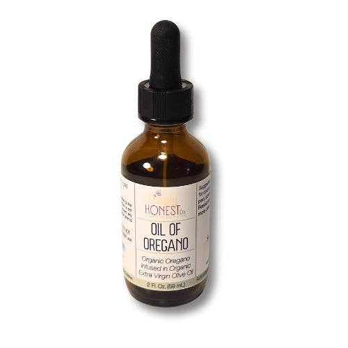 Organic Oil Of Oregano - Natural Cold Remedy | Immune System Booster & Herbal Infusion