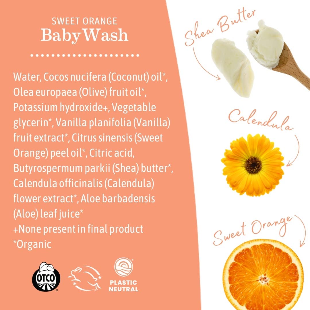 Sweet Orange Baby Wash