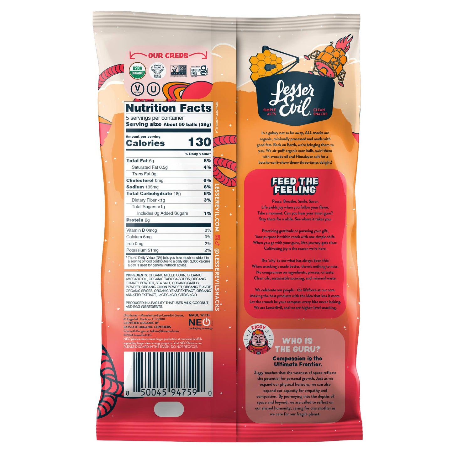 Space Balls, Outer Planet Pizza 5 oz